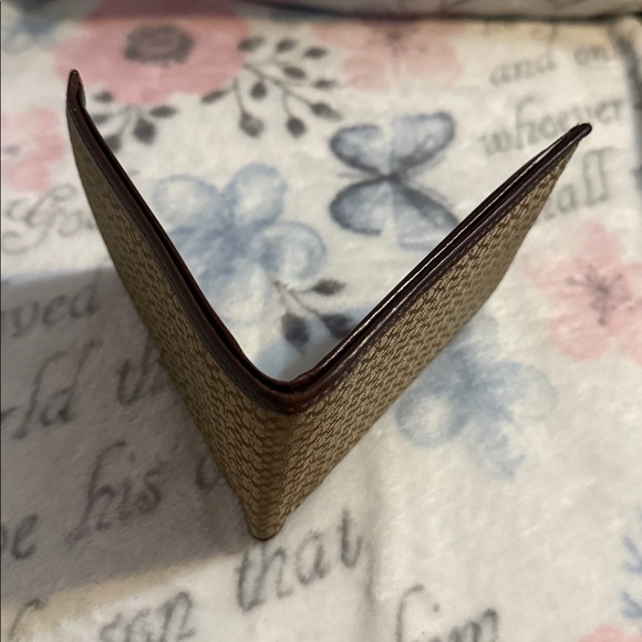 Coach Micro Wallet in Signature Canvas preowned - Picture 11 of 16